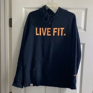 Navy LIVE FIT  Hoodie for Men